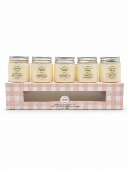Pack d'échantillons de bougies Collection AUTOMNE