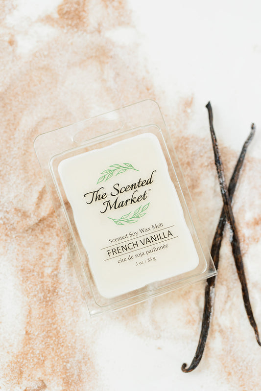 FRENCH VANILLA Soy Wax Melt - The Scented Market  Wax Tarts   