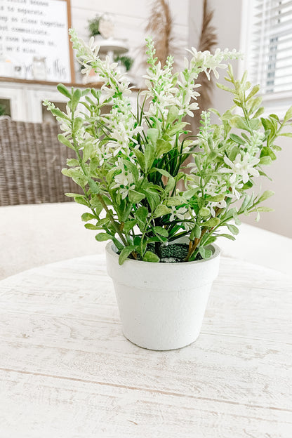 Faux Sweet Veronica Bush - The Scented Market  Artificial Flora   