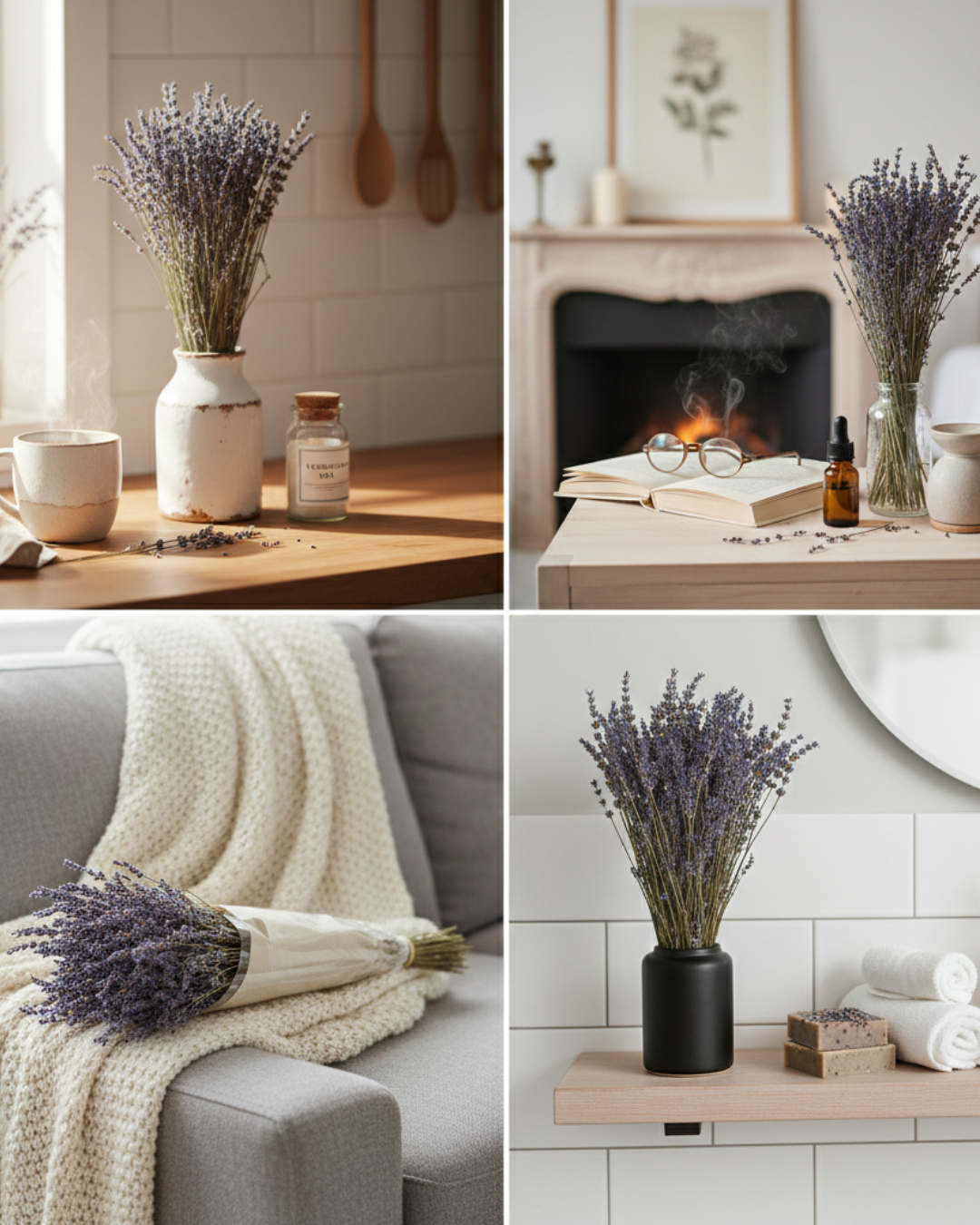 Fresh Lavender Bouquet – Calming, Aromatic, and Versatile