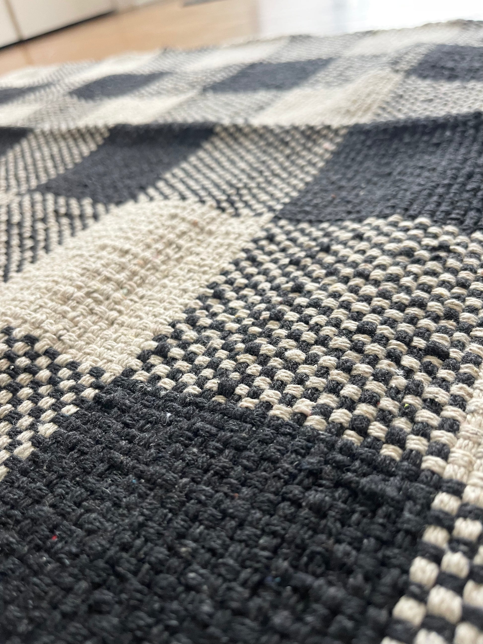 Gingerbread House Husk Mat with Buffalo Plaid Doormat Underlay - The Scented Market     