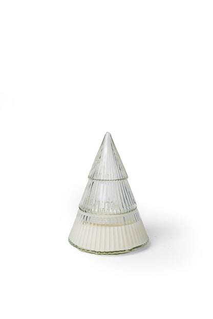 Glass Christmas Tree Soy Wax Candle 14 oz - O'CHRISTMAS TREE - The Scented Market  Candles   