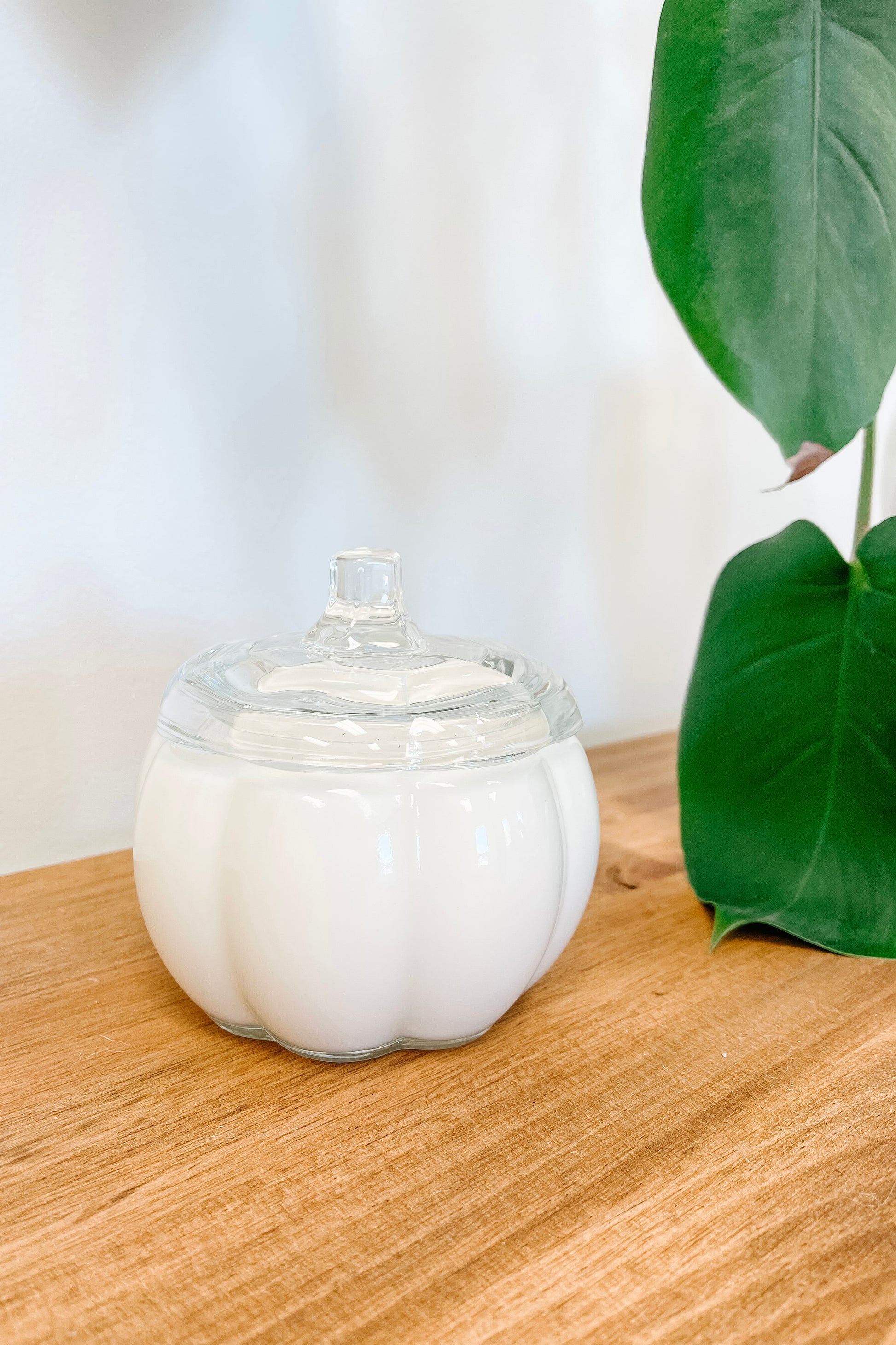 Glass Pumpkin Soy Candle – Pumpkin Spice Cake Scent - The Scented Market  Candles   