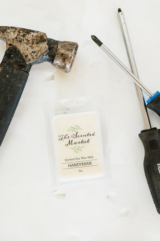 HANDYMAN Soy Wax Melt - The Scented Market  Wax Tarts   