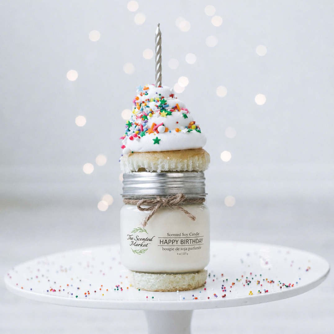 HAPPY BIRTHDAY Soy Wax Candle 8 oz