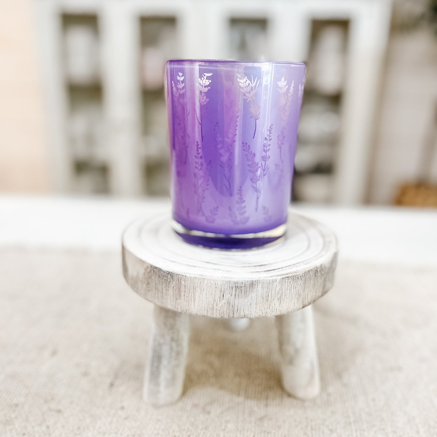 Wooden Candle Riser - Circular - The Scented Market 