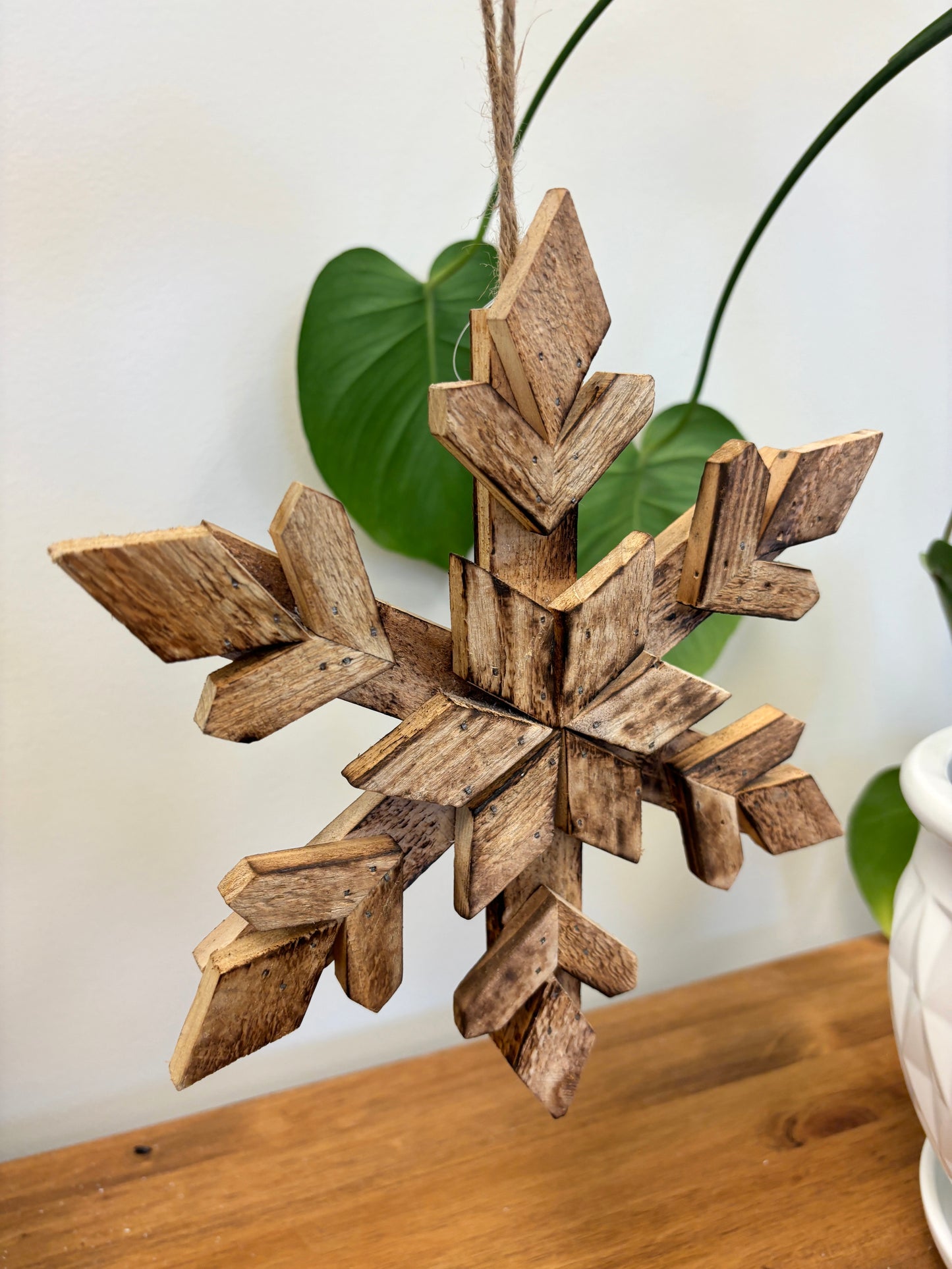 Wood Snowflake