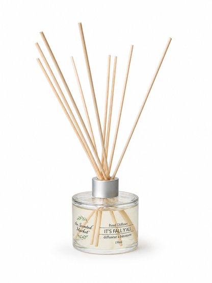 IT'S FALL Y'ALL Reed Diffuser – Long-Lasting Relaxing Room Fragrance