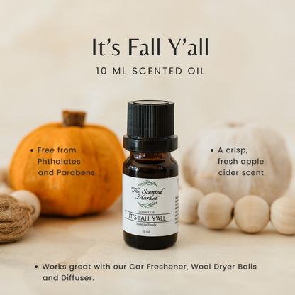 IT'S FALL Y'ALL Oil Fragrance - The Scented Market  Fragrance Oil   