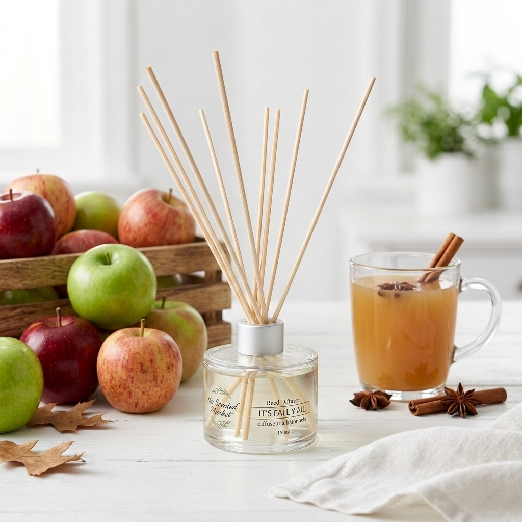 IT'S FALL Y'ALL Reed Diffuser – Long-Lasting Relaxing Room Fragrance