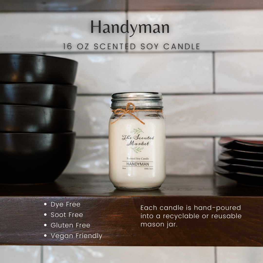 HANDYMAN Soy Wax Candle 16 oz