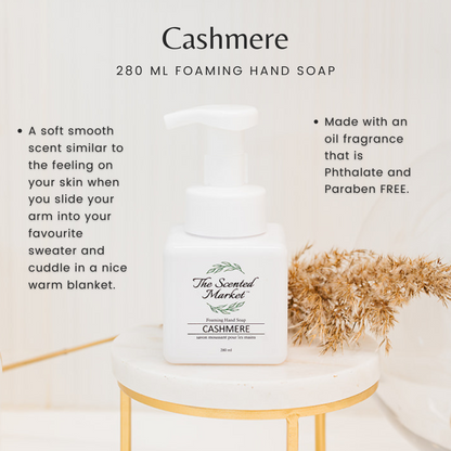 Savon moussant pour les mains CASHMERE