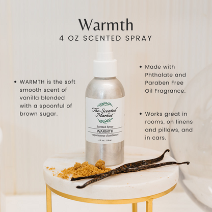 Vaporisateur parfumé WARMTH 4 oz