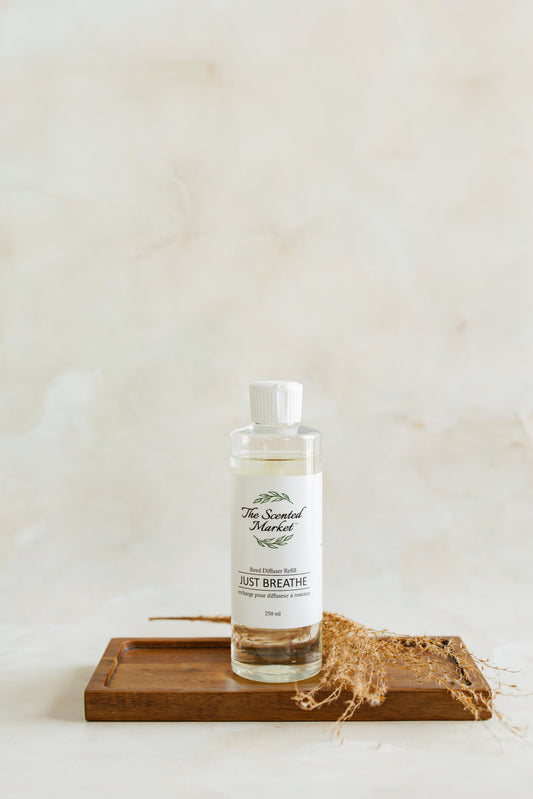 JUST BREATHE Reed Diffuser Refill - The Scented Market  Home Fragrance Accessories   