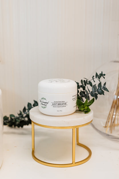 JUST BREATHE Scented Body Butter - The Scented Market  Lotion & Moisturizer   