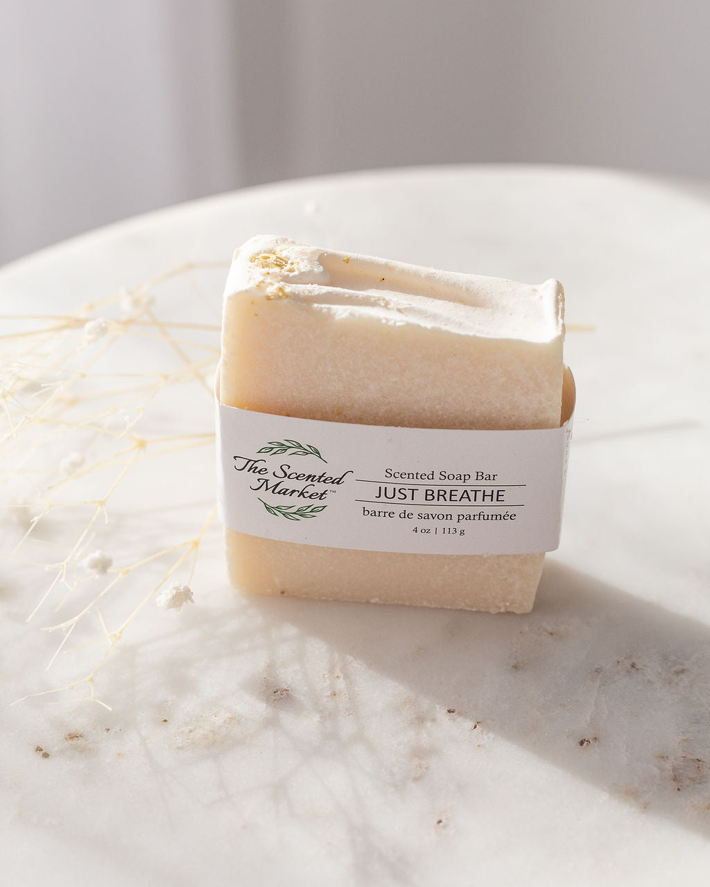 JUST BREATHE - Scented Soap Bar - The Scented Market  Bar Soap   