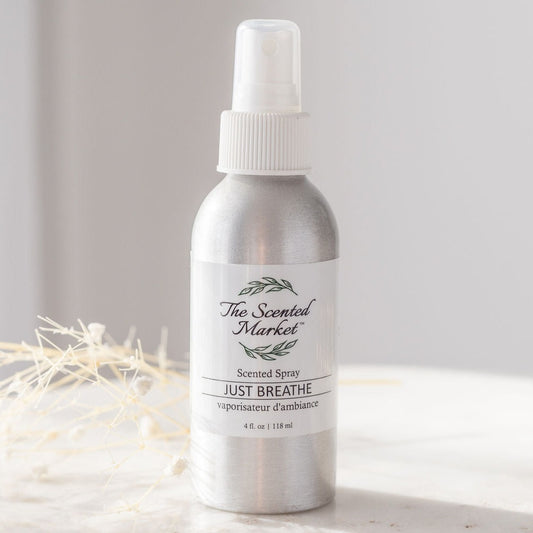 JUST BREATHE Scented Spray 4 oz - The Scented Market  Air Fresheners   