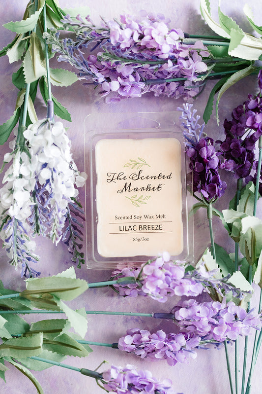 LILAC BREEZE Soy Wax Melt - The Scented Market  Wax Tarts