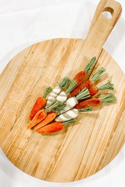 Mini Fabric Carrots - Set of 12 - The Scented Market  Seasonal & Holiday Decorations   