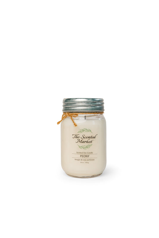 PEONY Soy Wax Candle 16oz