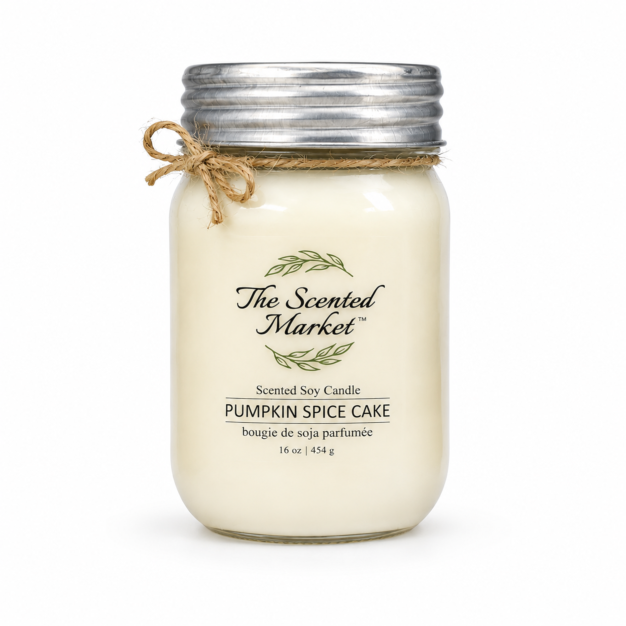 PUMPKIN SPICE CAKE Soy Wax Candle 16 oz