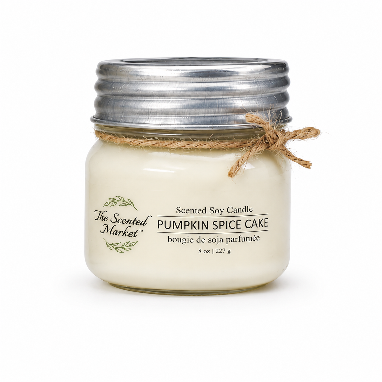 PUMPKIN SPICE CAKE Soy Wax Candle 8 oz