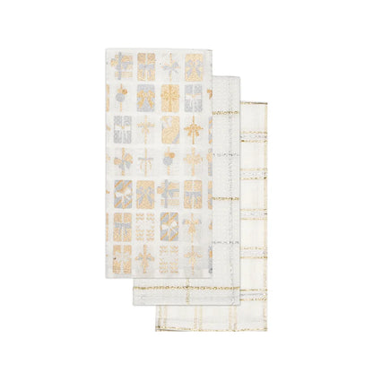 Presents Tea Towel Set of 3 - The Scented Market     