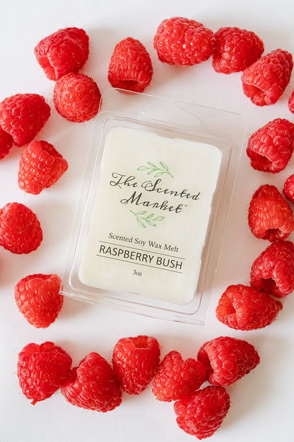 RASPBERRY BUSH Soy Wax Melt - The Scented Market  Wax Tarts   