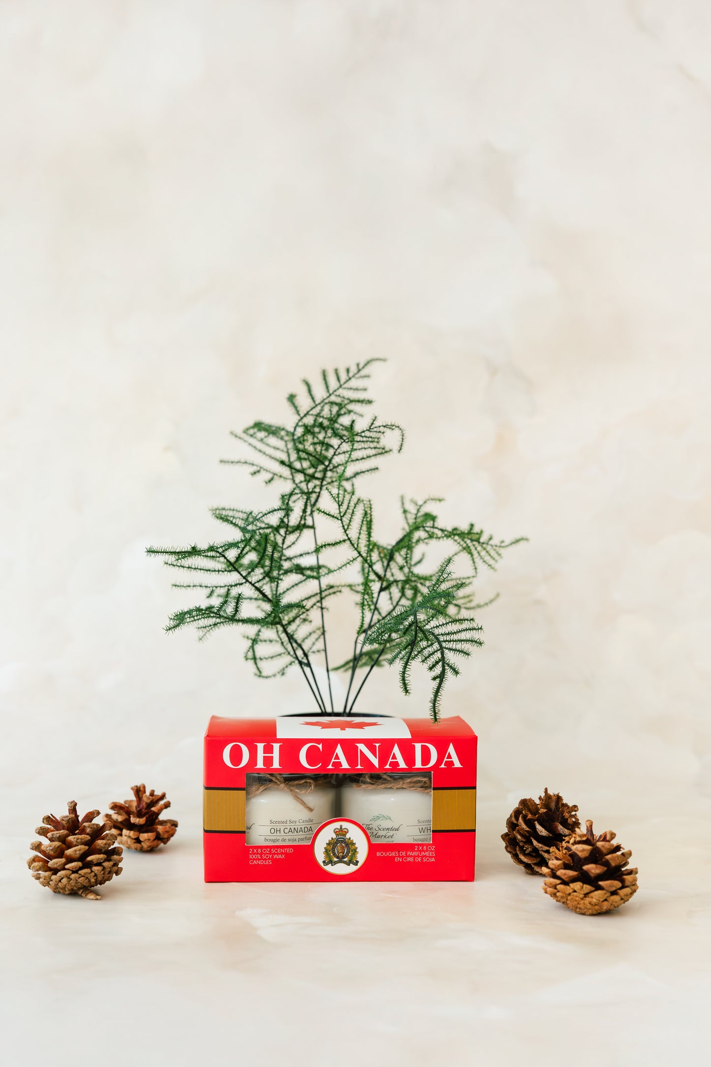 RCMP Candle Gift Set of 2 Soy Candles - The Scented Market     