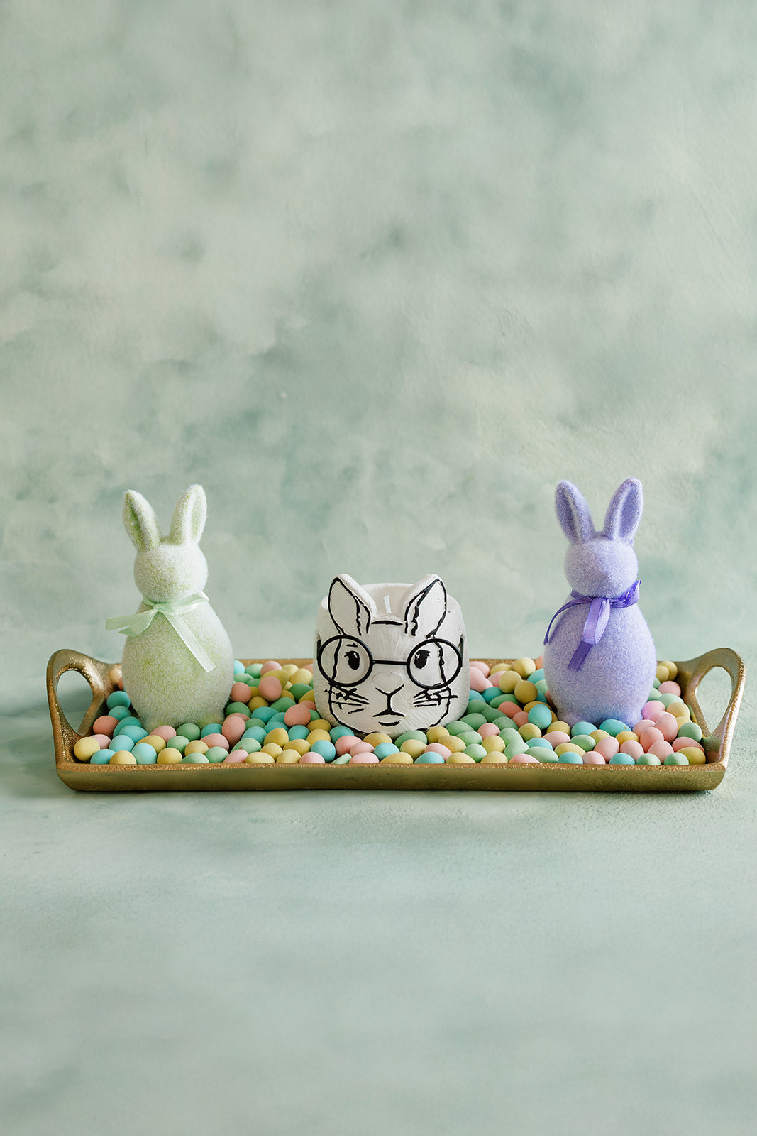 Rabbit with Glasses Candle – Carrot Cake Scent