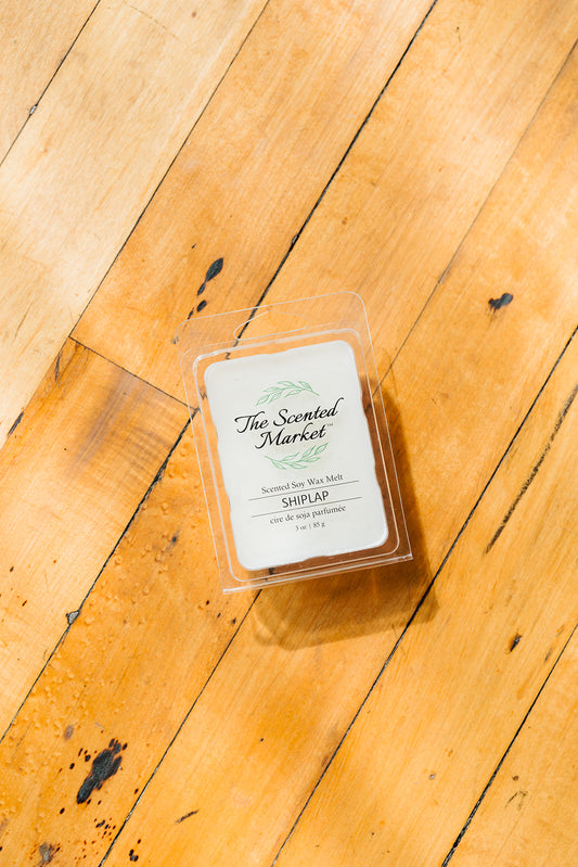 SHIPLAP Soy Wax Melt - The Scented Market  Wax Tarts   
