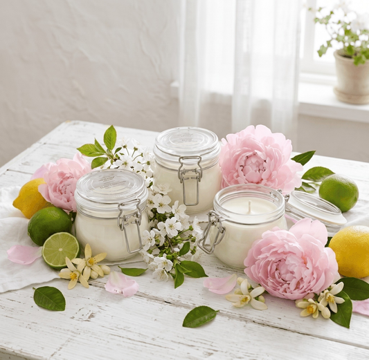 LOT DE 3 BOUGIES DE PRINTEMPS