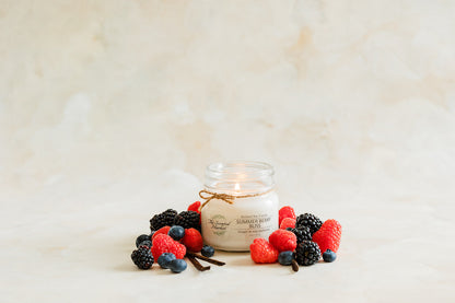 SUMMER BERRY BLISS - Scent of The Month - The Scented Market  Candles   