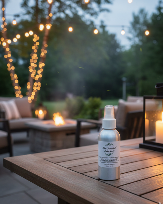 SUMMER NIGHTS Scented Spray 4 oz - The Scented Market  Air Fresheners   