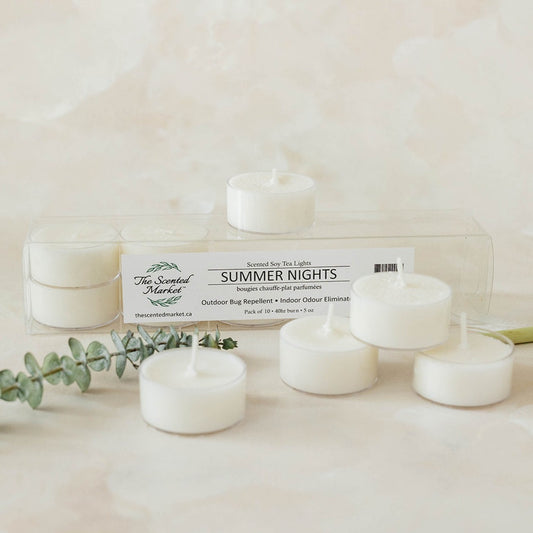 SUMMER NIGHTS Tea Lights - The Scented Market  Candles   