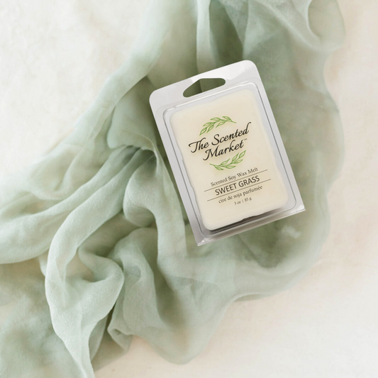 SWEET GRASS Soy Wax Melt - The Scented Market  Wax Tarts   