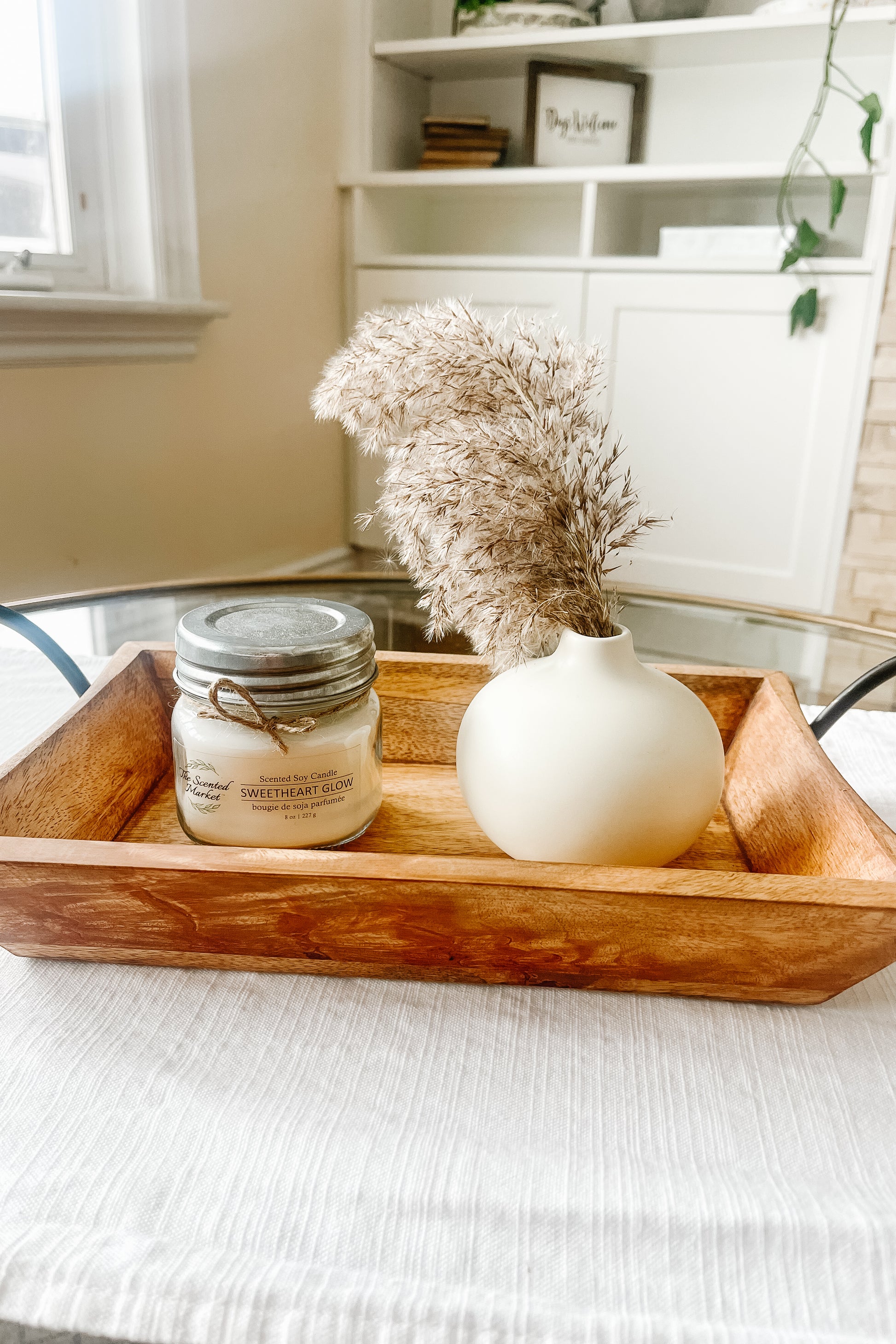 Shorty Ivory Vase – Modern Minimalist Decorative Vase for Home Décor - The Scented Market  Vases   