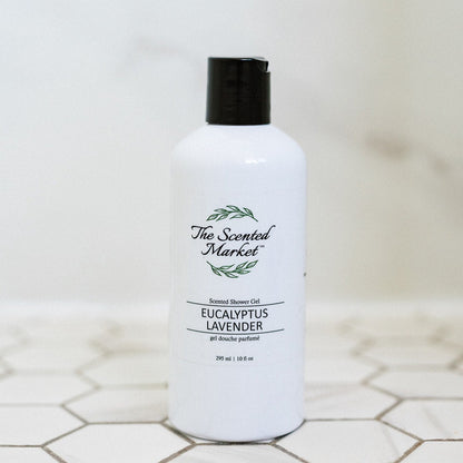 Shower Gel - Eucalyptus Lavender - The Scented Market  Bath & Body   