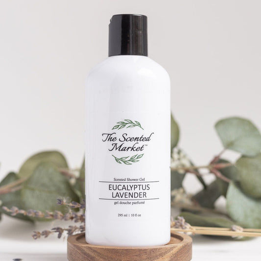 Shower Gel - Eucalyptus Lavender - The Scented Market  Bath & Body   