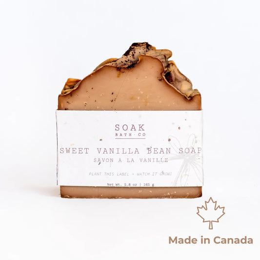 Sweet Vanilla Bean Soap Bar
