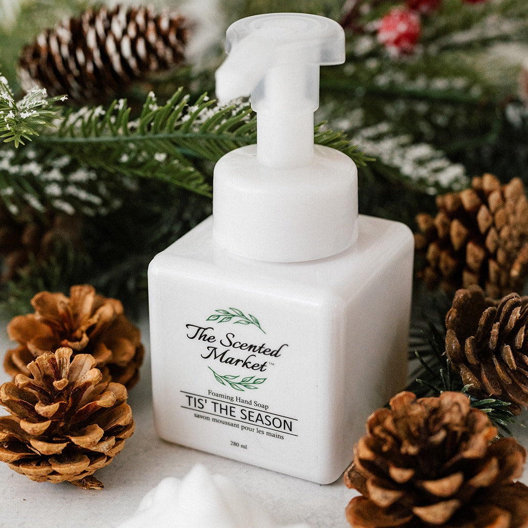 TIS' THE SEASON Foaming Hand Soap - The Scented Market  Liquid Hand Soap   