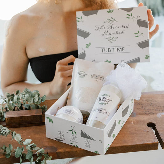 TUB TIME Bath Gift Set - The Scented Market  Bath & Body Gift Sets   