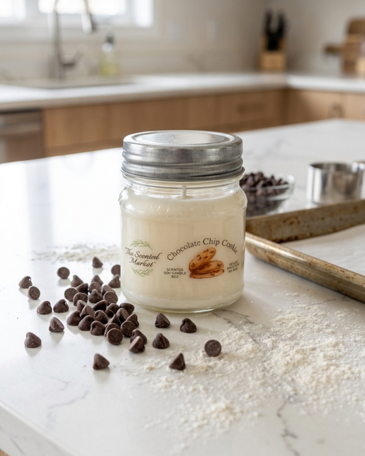 CHOCOLATE CHIP Cookie Scented Soy Candle 8 oz