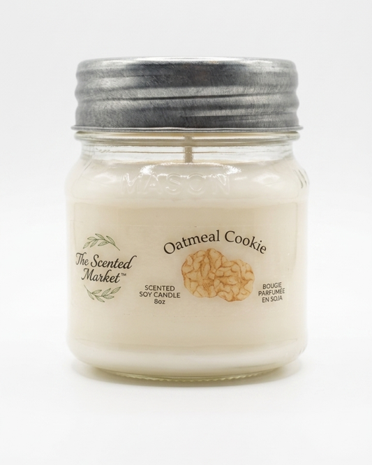 OATMEAL Cookie Scented Soy Candle 8 oz