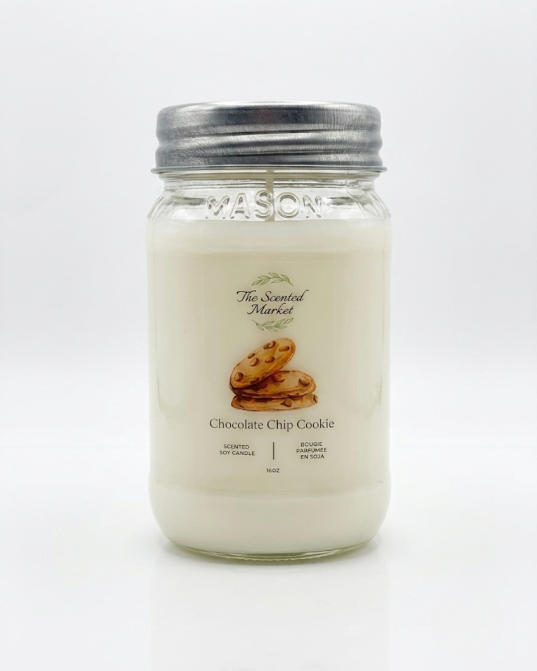 CHOCOLATE CHIP Cookie Scented Soy Candle 16 oz