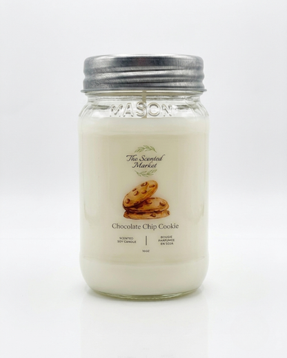 CHOCOLATE CHIP Cookie Scented Soy Candle 16 oz