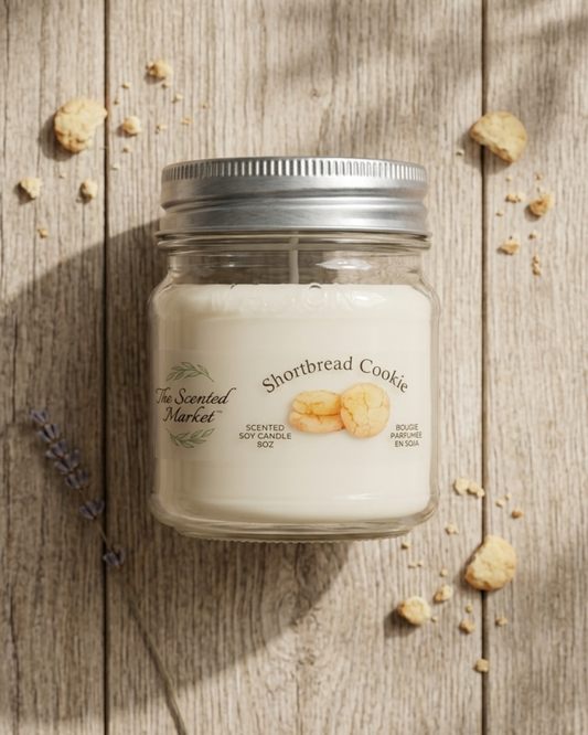 SHORTBREAD Cookie Scented Soy Candle 8 oz