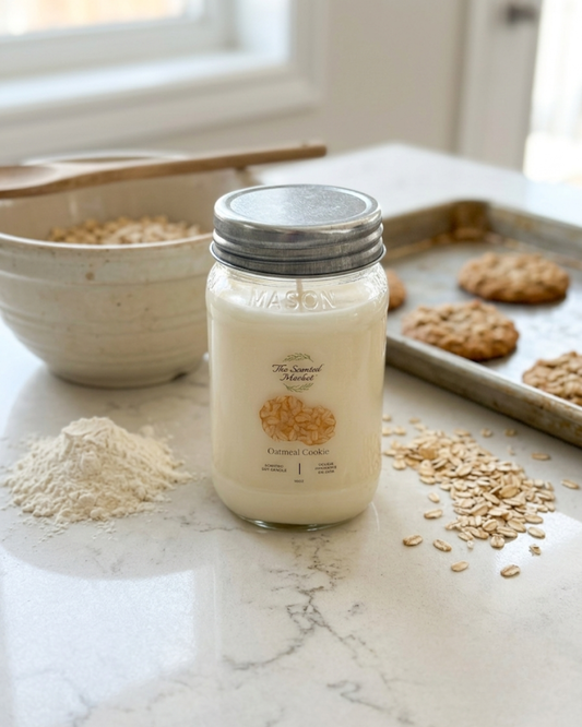 OATMEAL Cookie Scented Soy Candle 16 oz