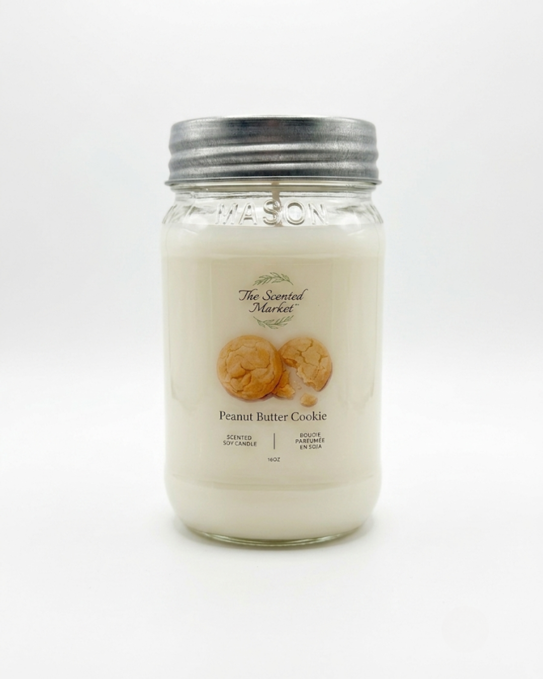 PEANUT BUTTER Cookie Scented Soy Candle 16 oz