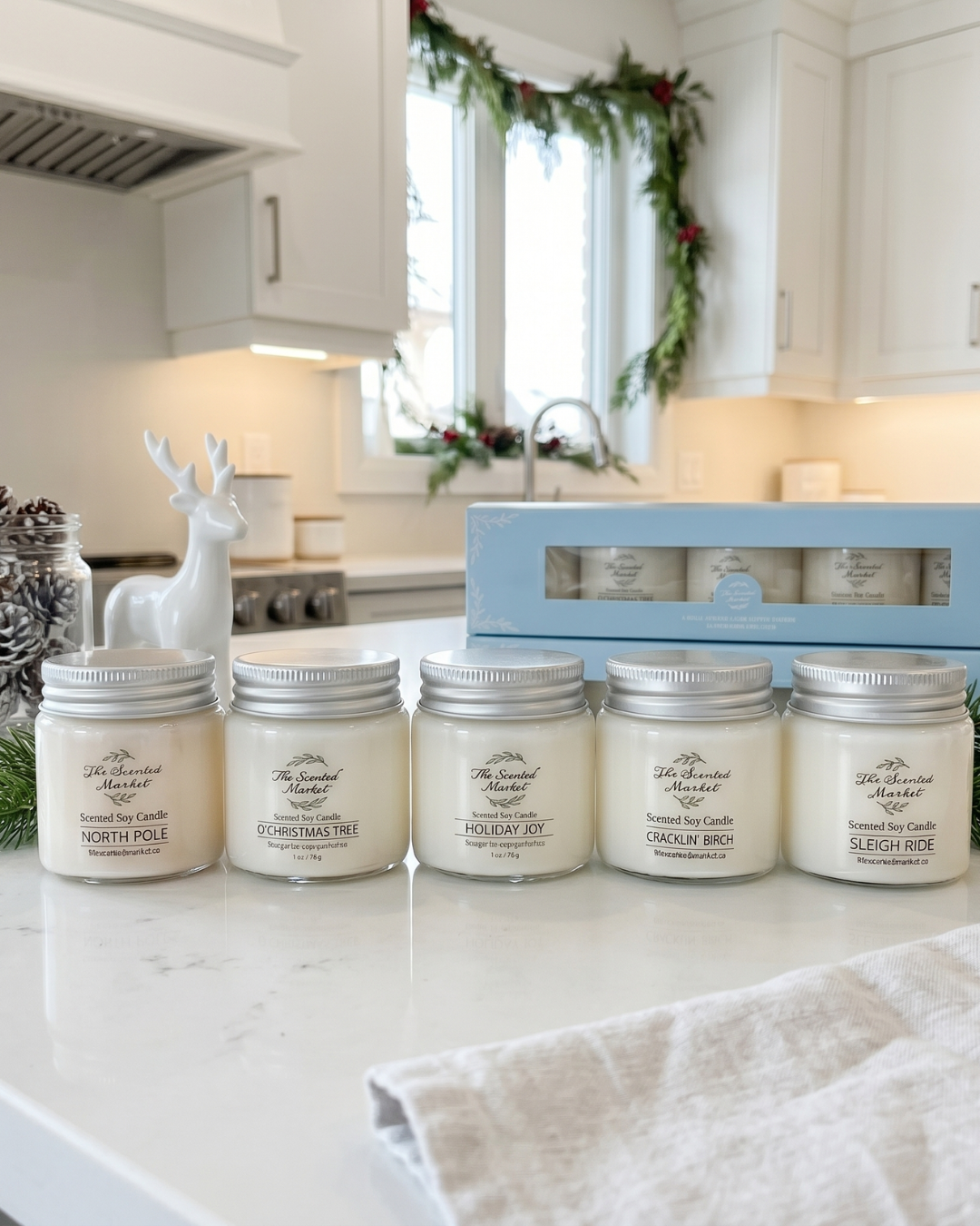 Coffret Cadeau Bougie Collection Hiver